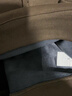 JEANSWEST LIFE真维斯加绒卫衣男秋冬季加厚保暖外套三角设计重磅灰色圆领上衣 实拍图