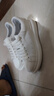 百丽撞色小白鞋男秋季牛皮舒适厚底休闲板鞋A1160CM3 静谧白  38 实拍图