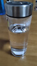 希诺玻璃杯单层加厚大容量家用办公泡茶杯子男车载水杯XN-6017L 530mL 实拍图