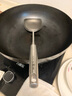 王麻子锅铲 加厚304不锈钢防烫长柄炒菜铲铁锅专用不粘食品级厨具大铲子 实拍图