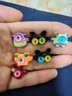 美博森可爱小怪兽戒指搞怪卡通小女孩玩的玩具戒指幼儿园女童饰小礼物 小怪兽戒指6个散装 实拍图