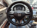 本田方向盘套手缝真皮思域crvxrv锋范雅阁十代凌派缤智汽车 黑皮黑线（整张牛皮）-下单留言车型 实拍图