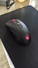 雷神（ThundeRobot） ML201大手无线电竞办公游戏鼠标 六档可调节DPI 远距离传输 省电模式持续续航 ML201黑/无线/类肤材质/2400DPI 实拍图