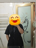 无印良品（MUJI）女式 凉感 短袖衬衫连衣裙女装裙子纯棉25年夏季长裙凉感物语 黑色 S (155/80A) 实拍图