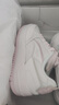 李宁奶酪丨板鞋女鞋夏季低帮舒适柔软小白鞋经典百搭休闲鞋运动鞋 【玛丽猫联名】白/粉/蓝(382)-7 37 实拍图