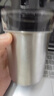 宫薰 烟灰缸防飞灰带水箱创意家用办公室茶几装饰摆件 太空银 实拍图