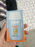 怡思丁（ISDIN）防晒霜隔离30ml SPF50进口面部敏感肌女男士户外军训防晒学生礼物 实拍图