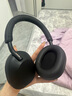索尼（SONY）WH-1000XM5 头戴式无线耳机 蓝牙降噪耳机1000XM4升级款 网课游戏礼物送男女友学生 黑色 实拍图