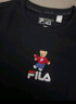 斐乐（FILA） 女装官方女士短袖T恤夏季休闲运动内搭t恤百搭短T上衣 正黑色-F11W329117F XS （155/76A/XS） 实拍图