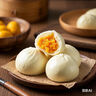 安井 金麦流沙包 300g*2袋 共20只 咸蛋黄馅包子 广式早茶 早餐半成品 实拍图