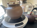 泥火匠陶瓷家用电陶炉泡茶壶明火户外围炉煮茶烧水 圆满陶壶800ml岩石黄 实拍图