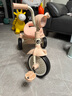 FORSUNNY儿童三轮车1-2-3岁宝宝自行车4岁男孩女孩脚踏车5岁小孩玩具童车 萌宝 公主粉 静音免充气安全防侧翻 实拍图