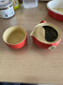 万仟堂（Edenus）茶具高档 快客杯陶瓷一壶一杯旅行茶具套装 水果茶具事事如意02 实拍图