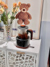 格丽思（GREENIS）煮茶壶养生壶 纯钛喷淋式加热煮茶器一体式烧水壶蒸茶壶 办公室蒸茶器茶水分离 电茶壶围炉煮茶 深空灰礼盒装（纯钛壶底-单直筒茶漏） 实拍图