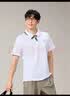NEW BALANCEPOLO衫男款简约T恤百搭运动秋季短袖MT51519 白色  L 实拍图