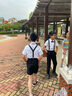 罗蒙男童礼服夏季儿童毕业演出服幼儿园背带裤花童 黑色套装 150 实拍图