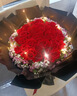 幽客玉品鲜花速递红玫瑰花束表白送女友老婆生日礼物全国同城配送 33朵红玫瑰花束—女王款 实拍图