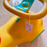 babycare扭扭车防侧翻儿童溜溜车摇摇车宝宝滑行玩具车3-6岁 洛克黄音乐款 实拍图