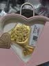 蒂蔻（Tico）足金玫瑰花束金片手捧花金摆件黄金礼品生日礼物送女友老婆 实拍图