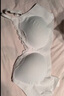 ubras虞书欣同款25年新品舒服蕾无尺码V领文胸罩女无痕蕾丝内衣 白色-文胸 均码 背勾款/100-130斤 实拍图