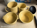 无印良品（MUJI）炻瓷 马克杯 家用水杯 陶瓷杯 咖啡杯 办公室 浅黄色 270ml 实拍图