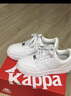KAPPA卡帕女鞋厚底板鞋女2025冬季新款软底休闲鞋子女百搭运动小白鞋女 鹭羽白 41 (255mm) 实拍图
