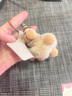 繁夏可爱獭兔小煤球汽车钥匙扣包包挂件书包公仔挂饰玩偶钥匙链女礼物 实拍图