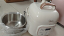 美的（Midea）小白电高压饭锅1-2人食双胆家用压力锅0涂层钢胆 智能预约煮饭煮粥开盖火锅MY-E2925G饭煲1.8L 实拍图