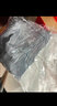 SEMALAM 拼色圆领毛衣男春秋款日系宽松慵懒风针织衫韩版潮牌ins港风外套 黑色 XL 实拍图