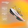 Saucony索康尼驭途17跑鞋男减震透气训练鞋跑步运动鞋子RIDE17 黄灰112 42 实拍图