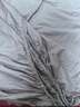 水星家纺床笠单件 100%纯棉长绒棉床笠宿舍隔脏床罩 全棉全包床笠加大加高 银色 60支 (长绒棉+防滑耐用) （适用1.5床） 150cm*200cm 实拍图