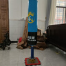爱倍健（AIBEIJIAN）儿童拳击沙袋不倒翁沙袋散打立式家用泰拳实心吸盘沙包沙袋 1.61米蓝武龙【四驱弹簧减震】 专业款 实拍图