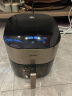 美的（Midea）炎烤空气炸锅不用翻面家用大容量上下双热源透明可视多功能电炸锅全自动空气炸锅智能触控免翻面 【6L容量 上下双热源免翻面】KZC6054 6L 实拍图