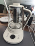 夏普多功能养生壶 电热水壶花茶壶烧水壶恒温壶 煮养生汤银耳羹茶果茶 KP-WT15L-W 白色 1.5L 实拍图