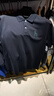 哈吉斯（HAZZYS）男装 2025夏季新款男上衣3A抗菌凉感防螨短袖polo衫男ASTZE0CBX72 深藏青色DN XL (180/100A 50) 实拍图