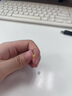曼卡龙黄金耳钉足金星芒绕线耳饰一对简约日常小巧 女生生日礼物 星芒绕线耳钉 0.69g 实拍图