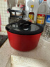 特福（Tefal）锅具套装百变锅可拆卸煎炒锅有钛不粘锅六件套千叶玫瑰红 实拍图