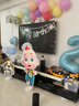 多美忆生日派对儿童气球装饰场景布置生日装饰男孩女孩生日套装小汽车 实拍图