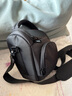 苏迪罗相机包 佳能 r10 r62 r8 200D 6D 5D4 5D3 90D 单肩单反包 m50微单包 男 女 摄影包r7 r5 r6 r50包 无标 黑色中号 实拍图
