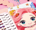 迪漫奇儿童玩具公主化妆包安静书手工制作diy换装生日六一儿童节礼物 实拍图