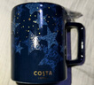 COSTA陶瓷马克杯带盖茶水分离生日送礼礼物杯子男女士办公水杯咖啡杯 实拍图