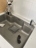 箭牌（ARROW）【焕新补贴】水槽大单槽聚宝盆日式大口径大单槽 304不锈钢洗菜盆 【纳米抑菌】70*48不含龙头 实拍图