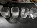 【⭐采销推荐】高颜值初雪锤纹玻璃杯日式家用水杯威士忌酒杯 初雪锤纹杯1只 实拍图