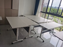 义元家具培训桌会议桌折叠桌学习桌办公桌拼接电竞桌可移动课桌电脑桌 1200W*500D*750H 升级加厚钢架 实拍图