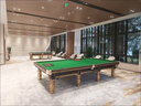 猎钢狼（含安装）斯诺克台球桌家用标准型英式比赛商用台球室专用台球桌 10尺 小斯诺克-标配款（6腿） 实拍图