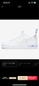 耐克NIKE女子大童休闲鞋 AIR FORCE 1 运动鞋DD3227-100白/亮蓝 35.5 实拍图
