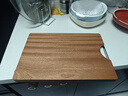 京东京造 菜板 砧案板切菜家用食品级实木抑菌 【乌檀整木】40*27*2.5cm 实拍图
