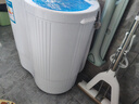 长虹5KG公斤双桶双筒双缸小型半自动洗衣机脱水甩干便捷迷你母婴儿童内衣裤洗脱一体 5kg蓝色/升级电机款+蓝光 实拍图