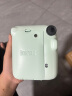 富士（FUJIFILM）instax mini12 miniSE 3寸相纸一次成像相机Mini12/se立拍立得一次成像相机 礼物旅游拍立得相机 mini12 薄荷绿 官方标配 实拍图