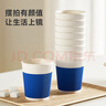 京东京造 纸杯一次性杯子咖啡杯三层加厚食品级办公家用水杯280ml【60只】 实拍图